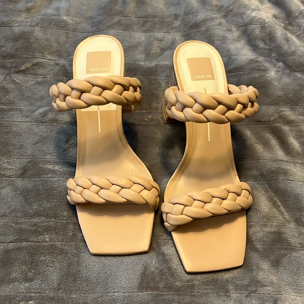 Dolce vita braided sandal size 10
